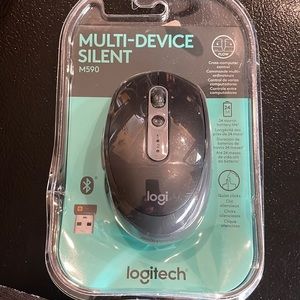 New Logitech M590 wireless mouse. Controls 2 computers